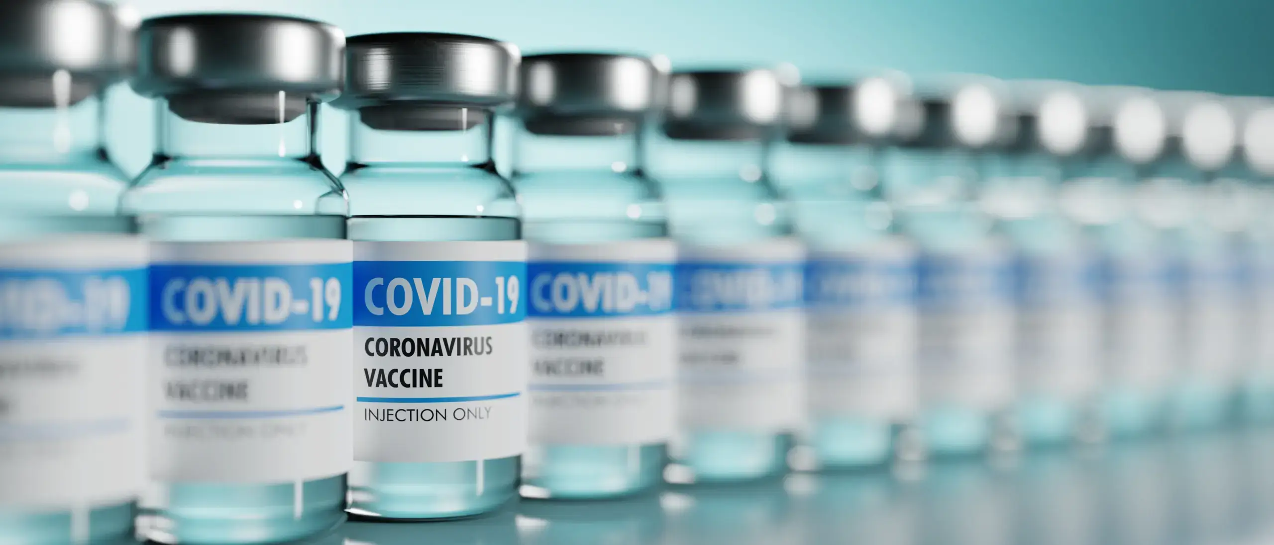 Covid-19 vaccine vials