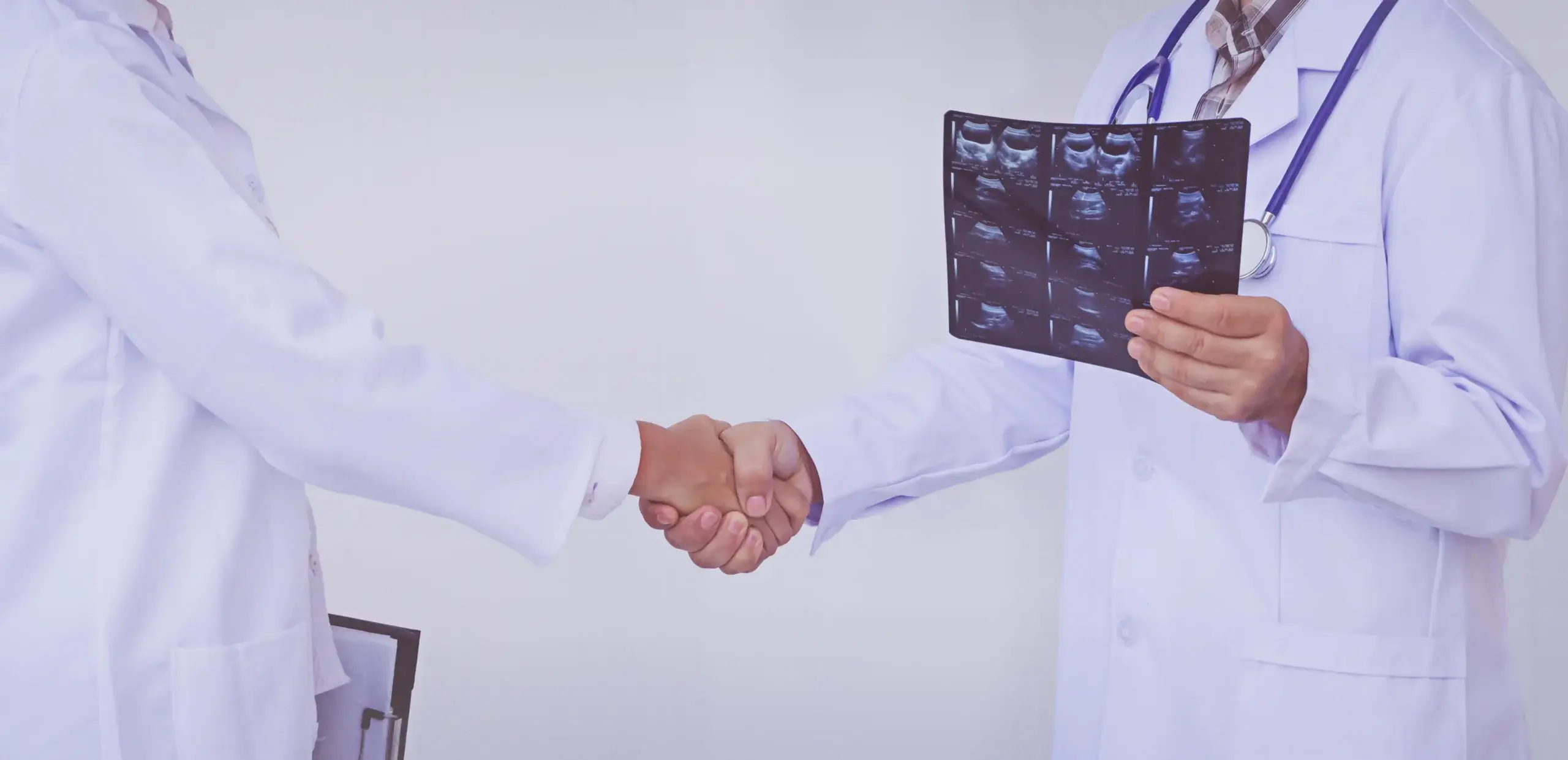 doctors shaking hands