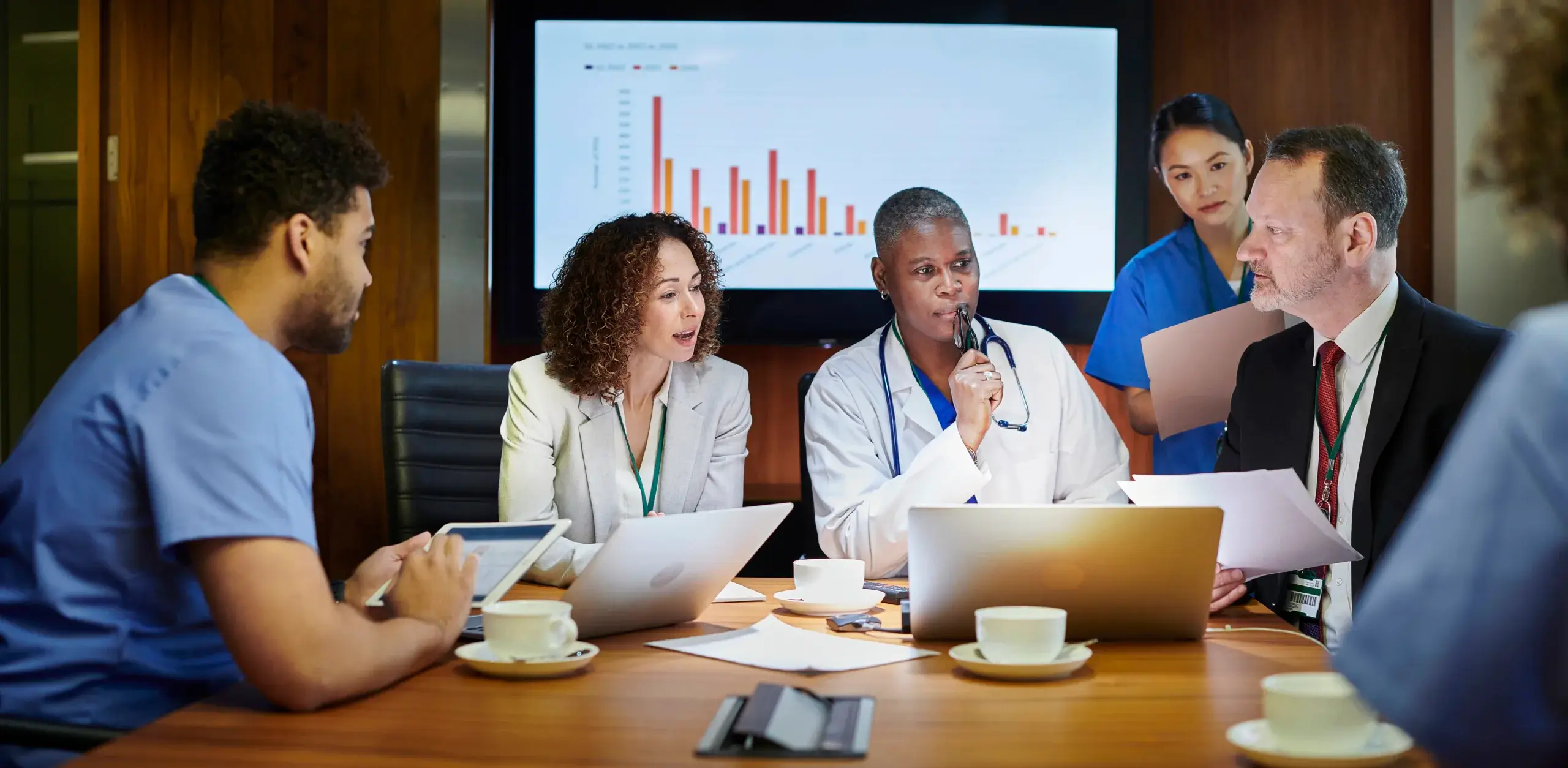 business medical meeting