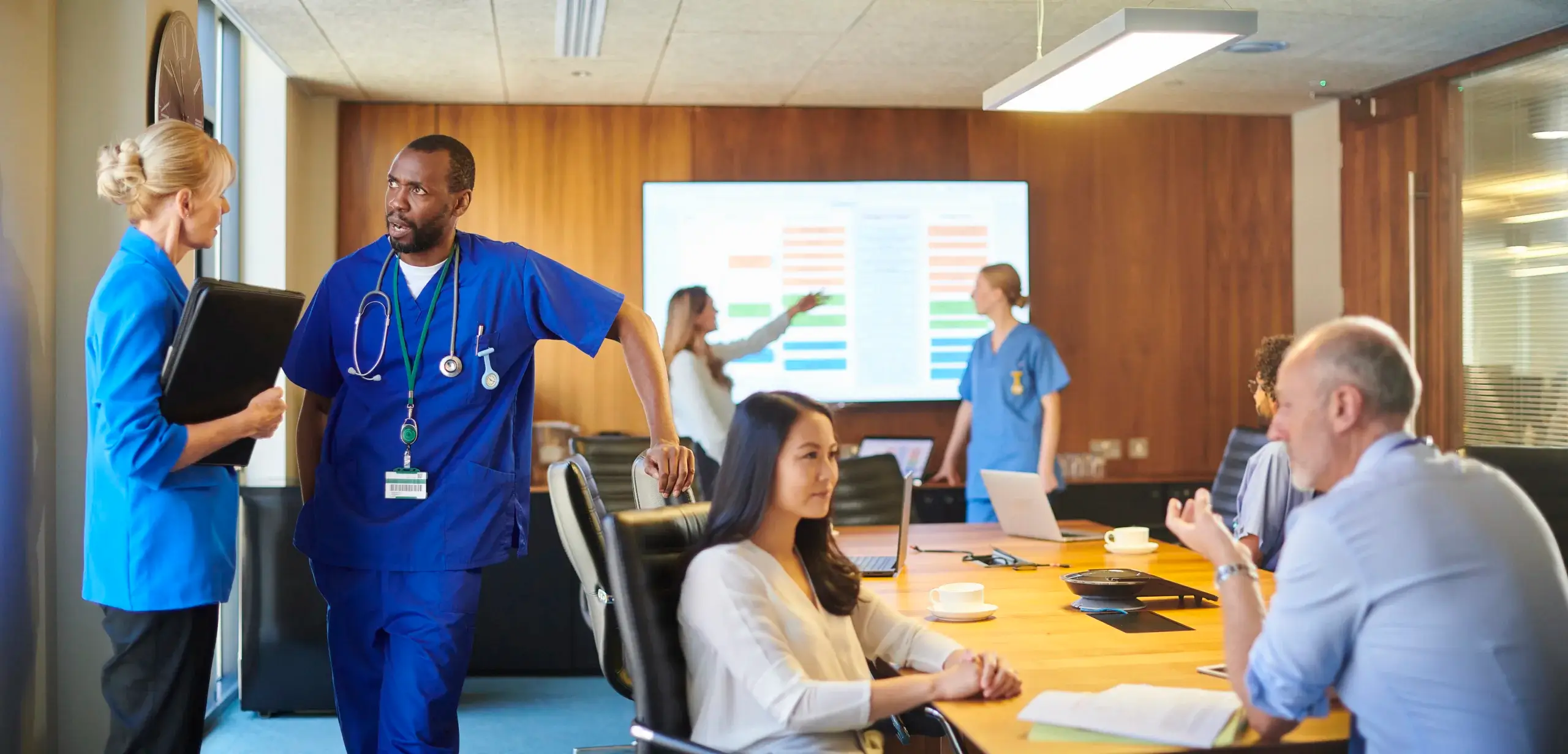 medical staff meeting