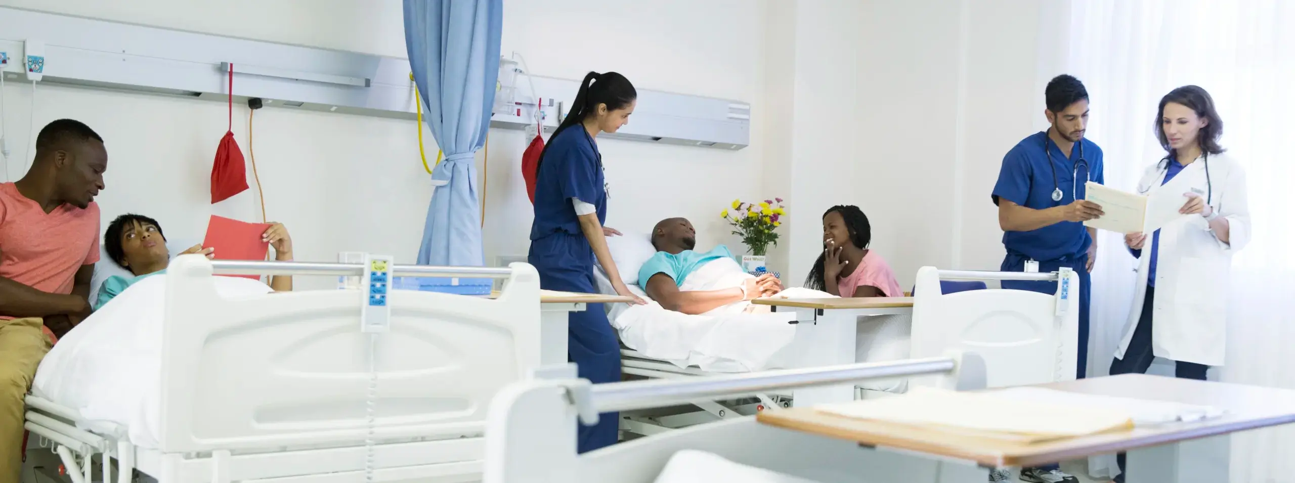 patient-centered care with doctors nurses patients